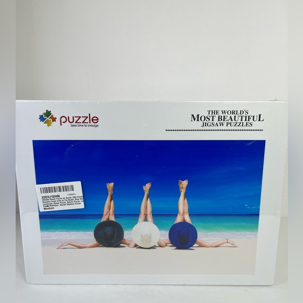 The World's‎ Most Beautiful Jigsaw Puzzle Angel Girls At The Beach 1000 Pieces